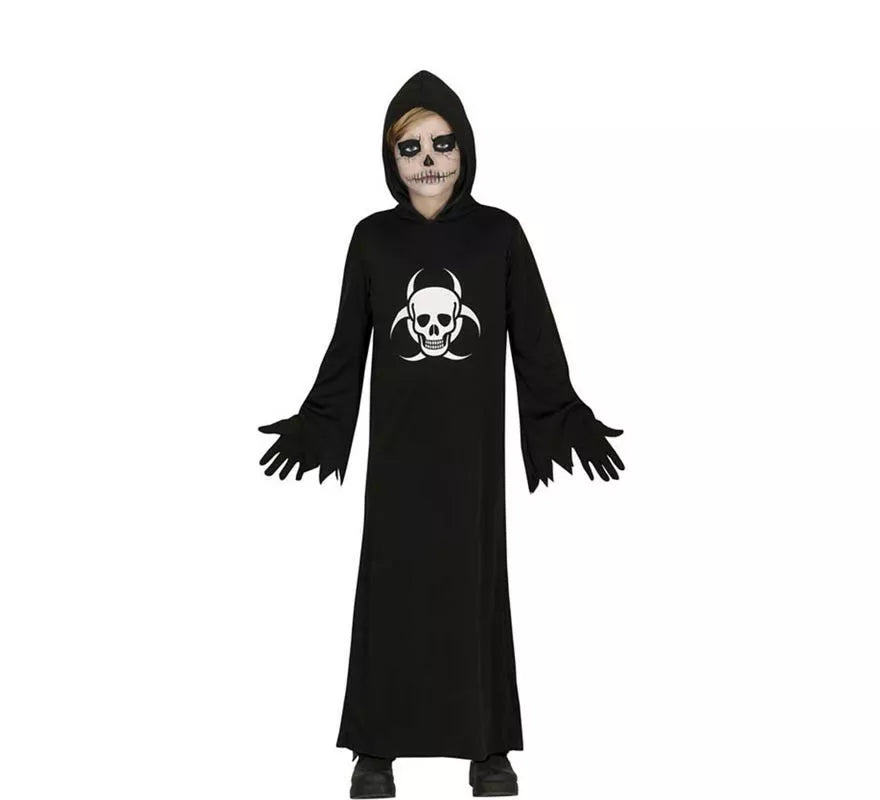 Translation missing: pt-PT.Disfraz de Calavera Encapuchada para niños