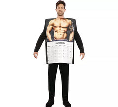 Traje de calendário masculino