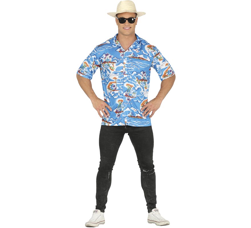 Translation missing: pt-PT.Disfraz de Camisa Hawaiano para hombre