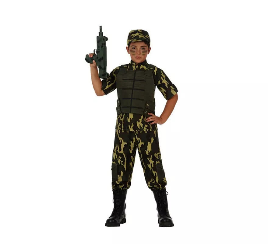 Translation missing: pt-PT.Disfraz de Camuflaje Militar para niños