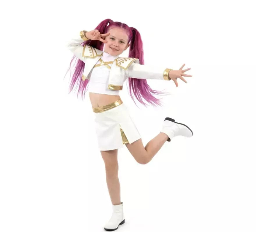 Translation missing: pt-PT.Disfraz de Cantante K-Pop blanca para niña