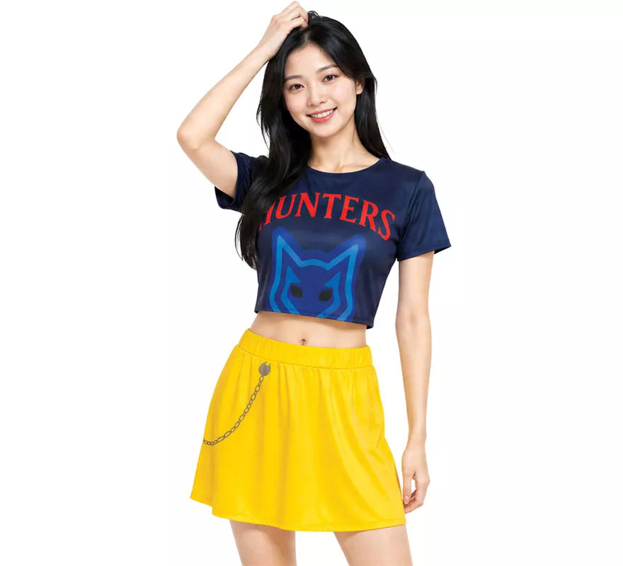 Translation missing: pt-PT.Disfraz de Cantante K-Pop Star Hunter Lite para mujer