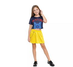 Fato de Cantora K-Pop Star Hunter Lite para menina
