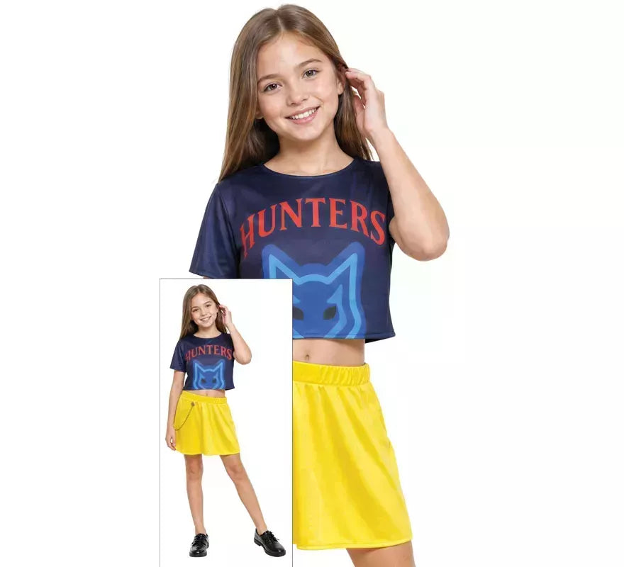 Translation missing: pt-PT.Disfraz de Cantante K-Pop Star Hunter Lite para niña
