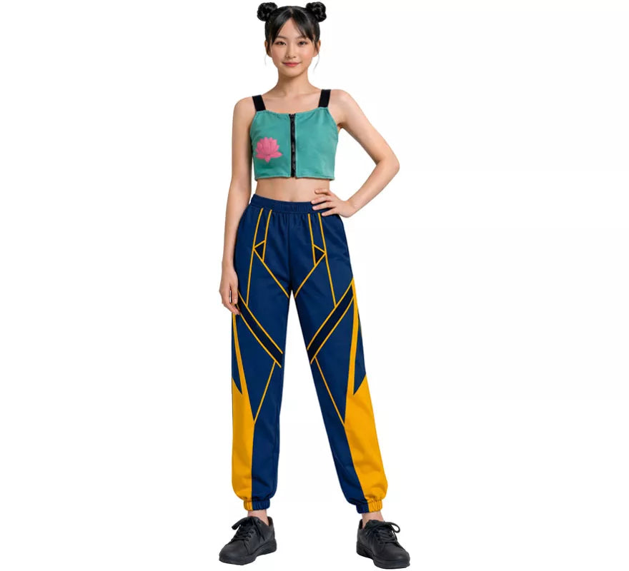 Translation missing: pt-PT.Disfraz de Cantante K-Pop Star Lotus Lite para mujer