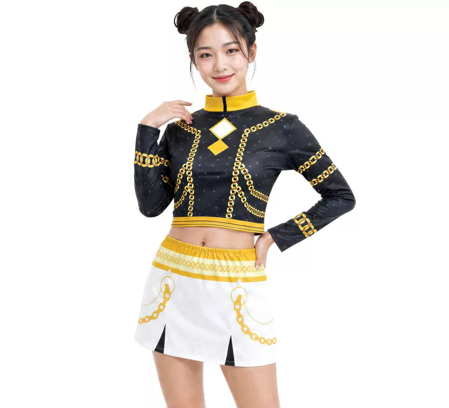 Translation missing: pt-PT.Disfraz de Cantante K-Pop Star Silver Lite para adolescente