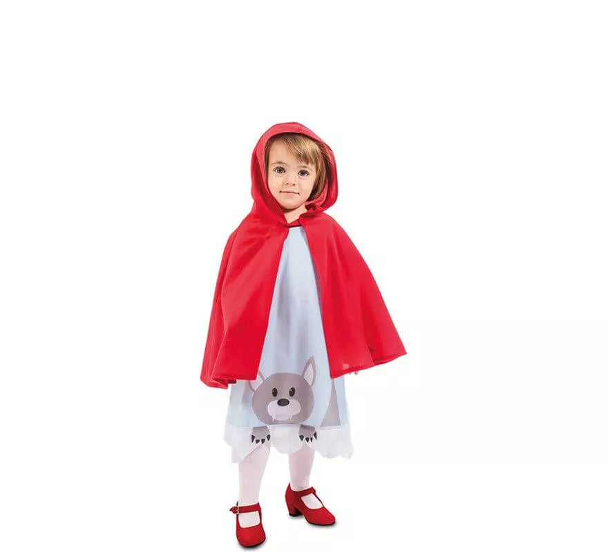 Translation missing: pt-PT.Disfraz de Caperucita con Lobo para niña y bebé