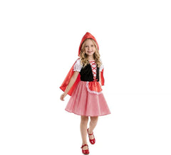 Fato de Chapeuzinho Vermelho para menina e bebé