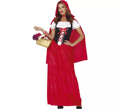 Fato de Chapeuzinho Vermelho para mulher