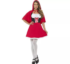 Fato de Chapeuzinho Vermelho para mulher