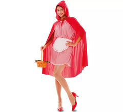 Fato de Chapeuzinho Vermelho para mulher