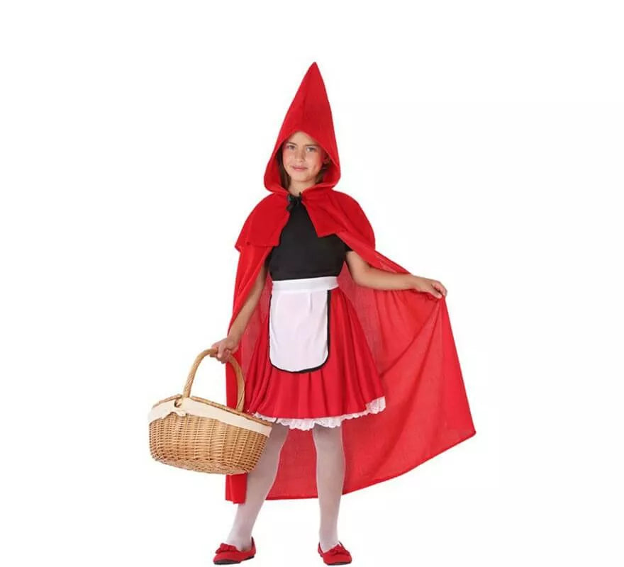 Translation missing: pt-PT.Disfraz de Caperucita Roja para niña