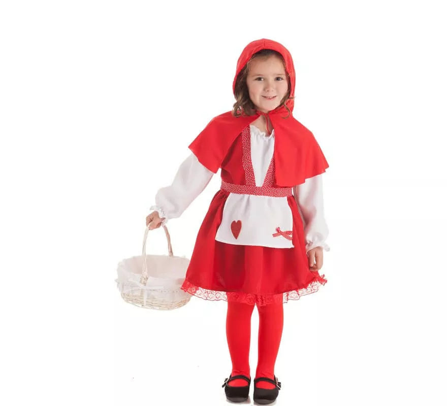 Translation missing: pt-PT.Disfraz de Caperucita Roja para niña