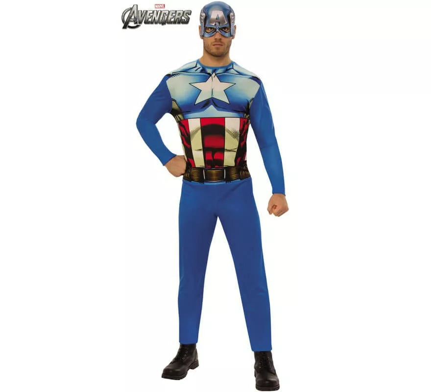 Translation missing: pt-PT.Disfraz de Capitán América de los Vengadores para hombre