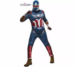Fato de luxo do Capitão América para homens