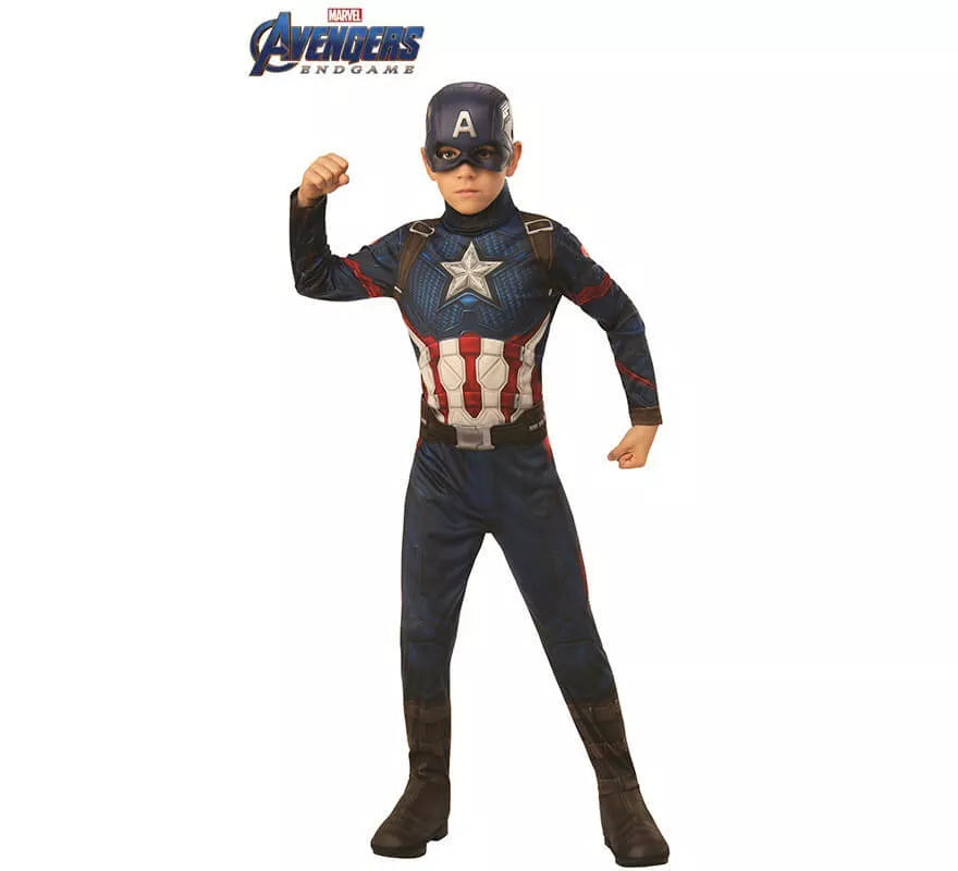 Disfraz de Capitán América Vengadores: Endgame para niño