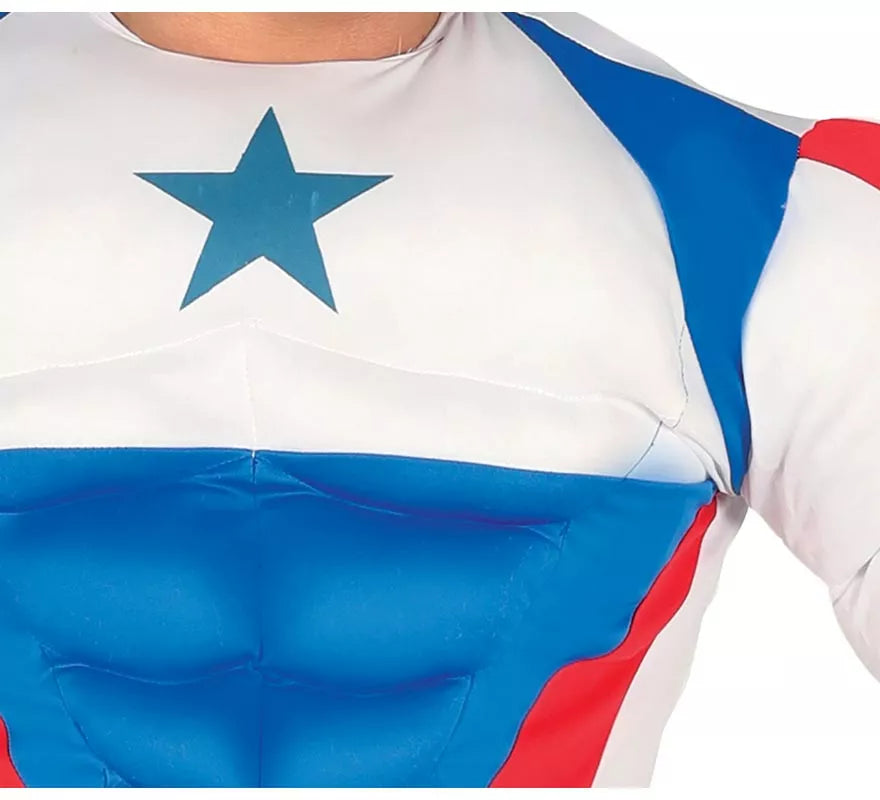 Translation missing: pt-PT.Disfraz de Capitán azul para hombre