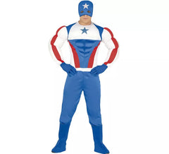 Fato de Capitão Azul para Homem