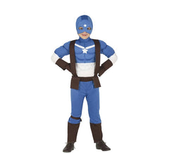 Fato de Capitão azul para menino