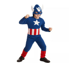 Fato de Capitão azul para menino