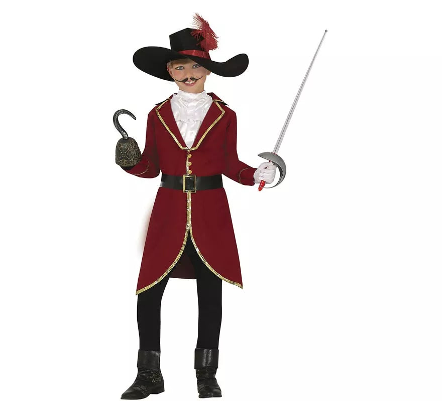Translation missing: pt-PT.Disfraz de Capitán Corsario Pirata para niños