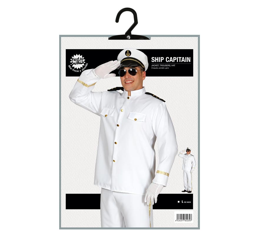 Translation missing: pt-PT.Disfraz de Capitán de Yate para hombre