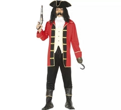 Fato de Capitão pirata para homem