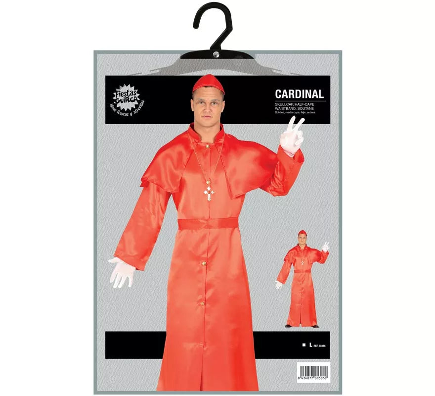 Translation missing: pt-PT.Disfraz de Cardenal rojo para hombre