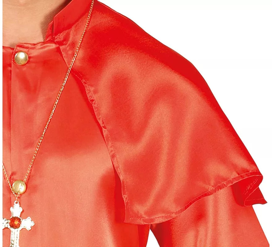 Disfraz de Cardenal rojo para hombre