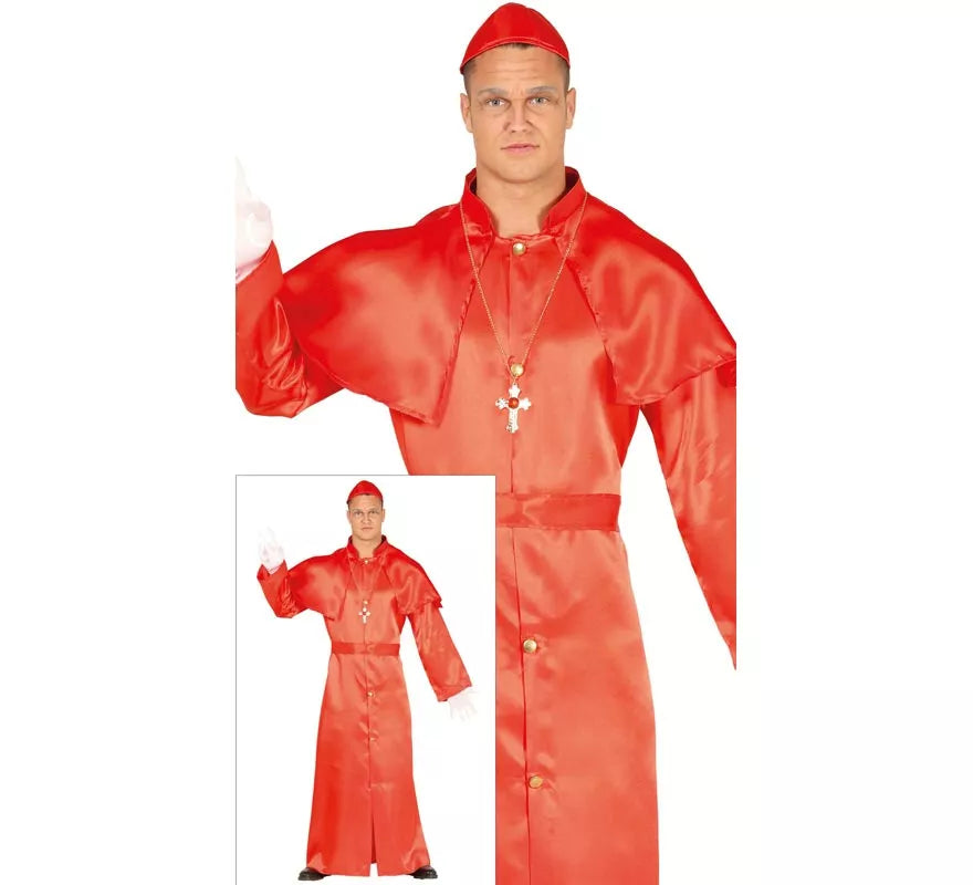 Translation missing: pt-PT.Disfraz de Cardenal rojo para hombre