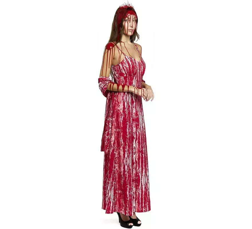 Translation missing: pt-PT.Disfraz de Carrie Reina del Baile Sangriento para mujer