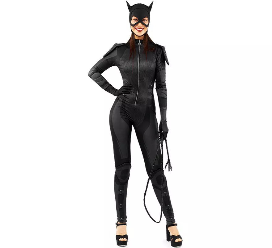 Translation missing: pt-PT.Disfraz de Cat Hero Negro para mujer