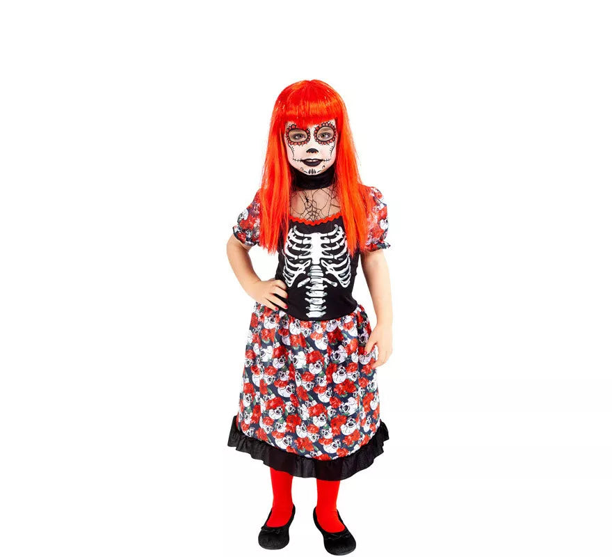 Translation missing: pt-PT.Disfraz de Catrina Bonita para niña