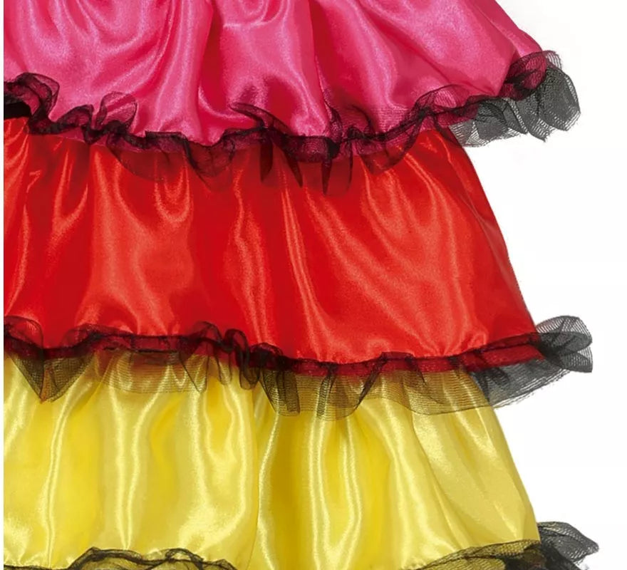Disfraz de Catrina Colores para niña