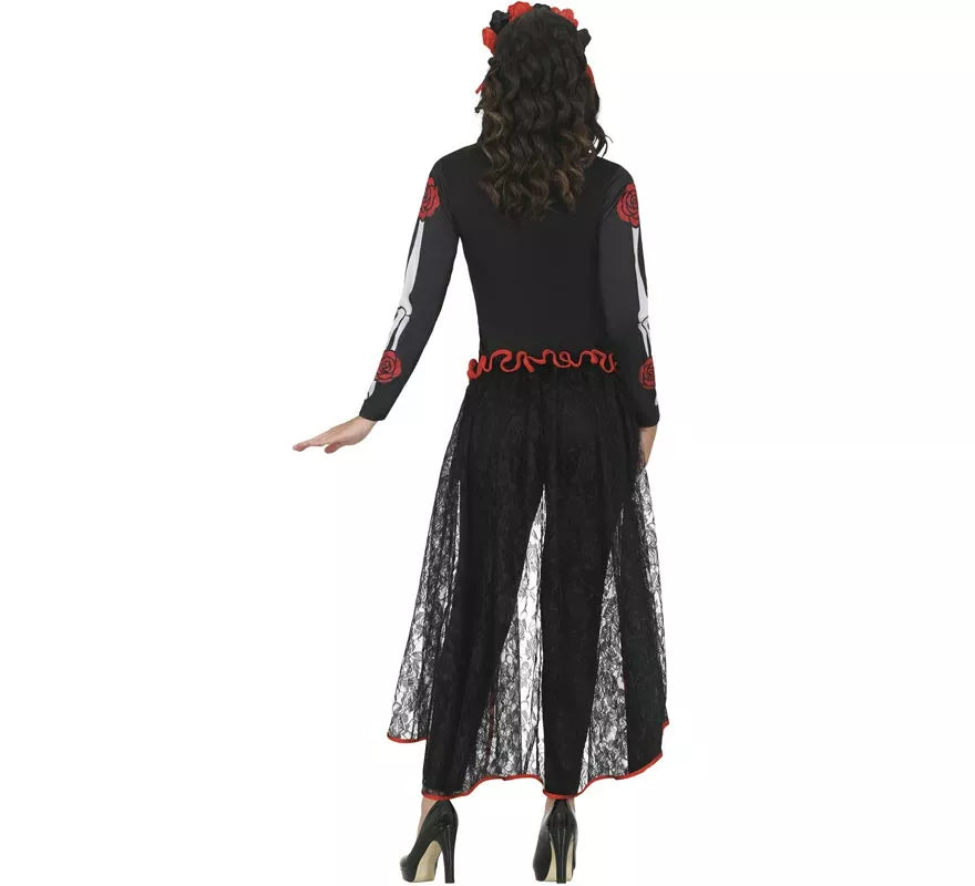 Translation missing: pt-PT.Disfraz de Catrina Esqueleto para mujer