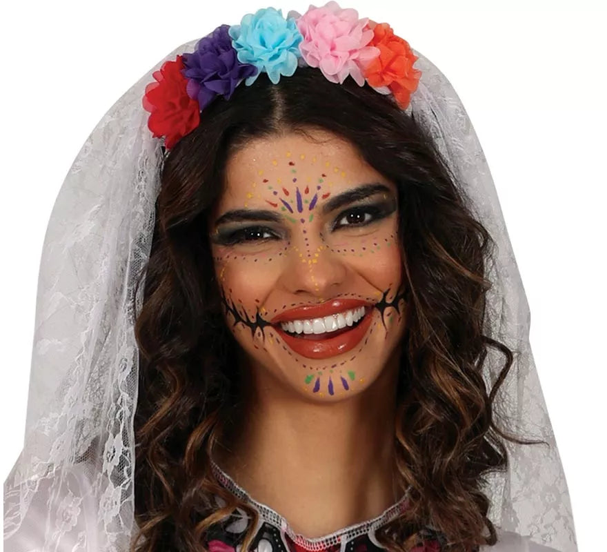 Translation missing: pt-PT.Disfraz de Catrina Novia para mujer