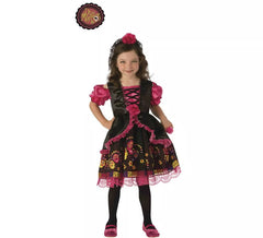 Fato Catrina ou Sweet Catrinita para menina