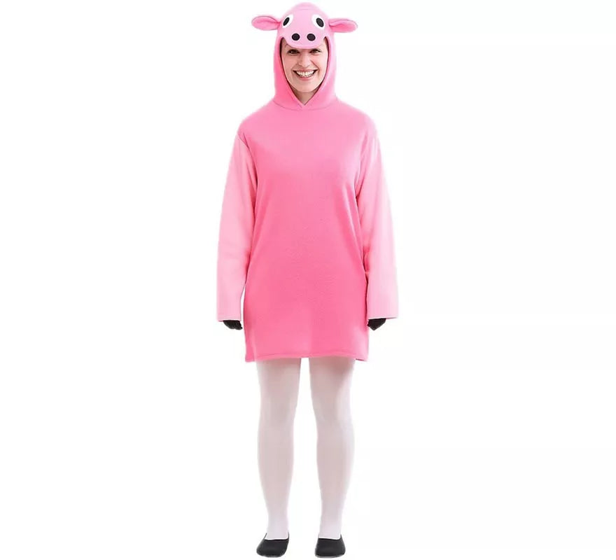 Translation missing: pt-PT.Disfraz de Cerdita Rosa para mujer