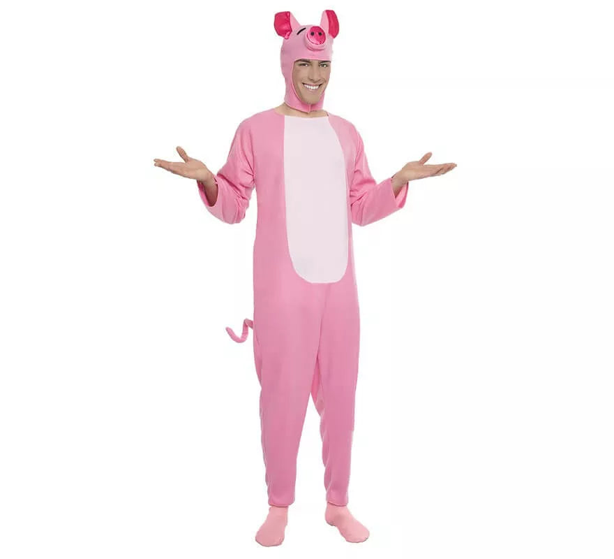 Disfraz de Cerdito Rosa para hombre
