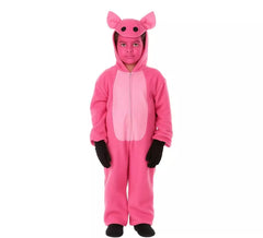 Fato de porquinho rosa para menino