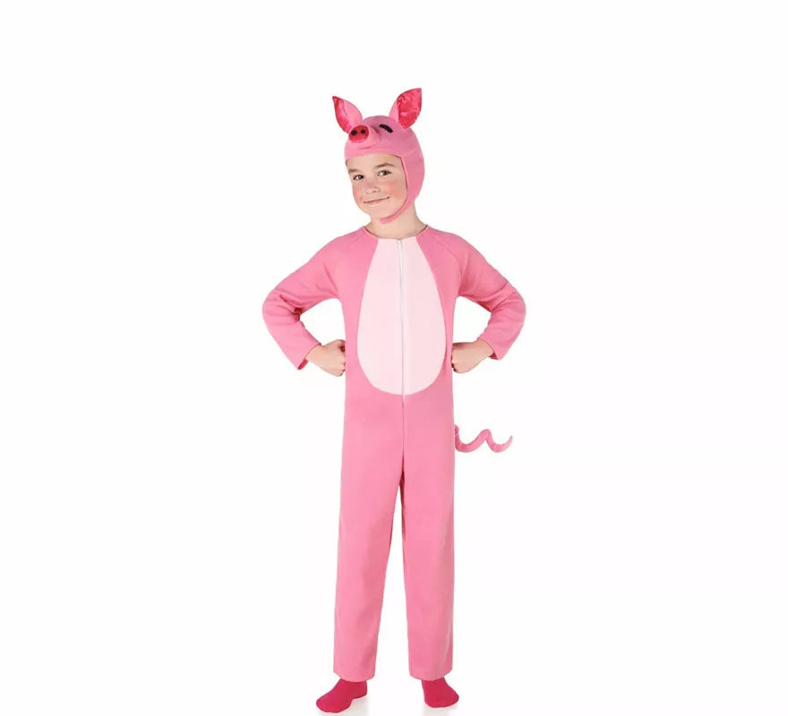 Translation missing: pt-PT.Disfraz de Cerdito rosa para niños