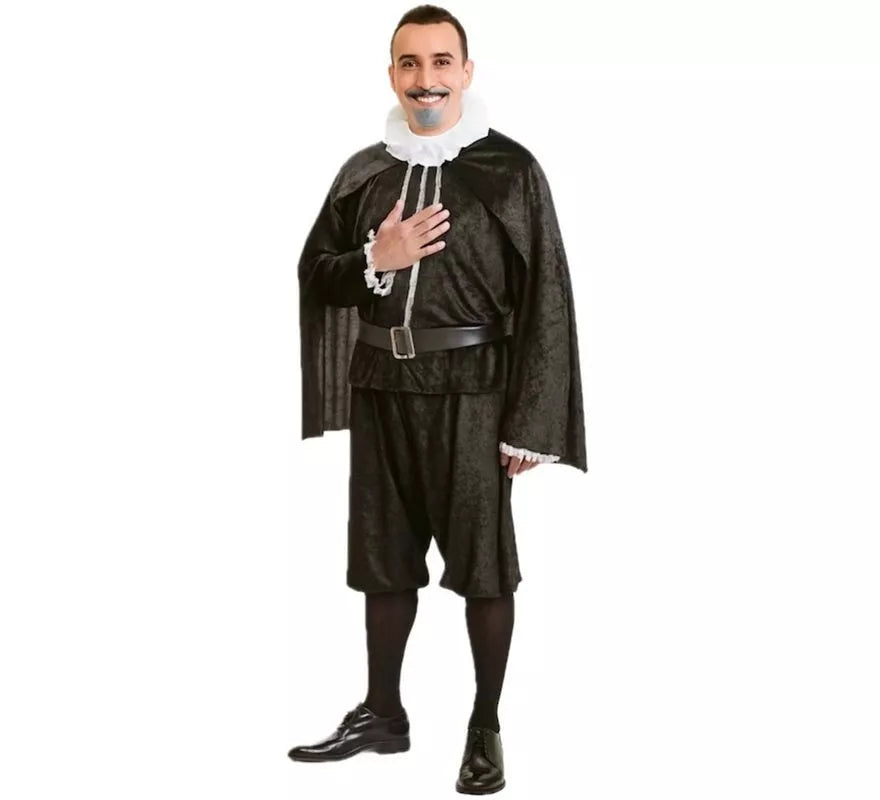 Translation missing: pt-PT.Disfraz de Cervantes para Hombre talla Universal M-L