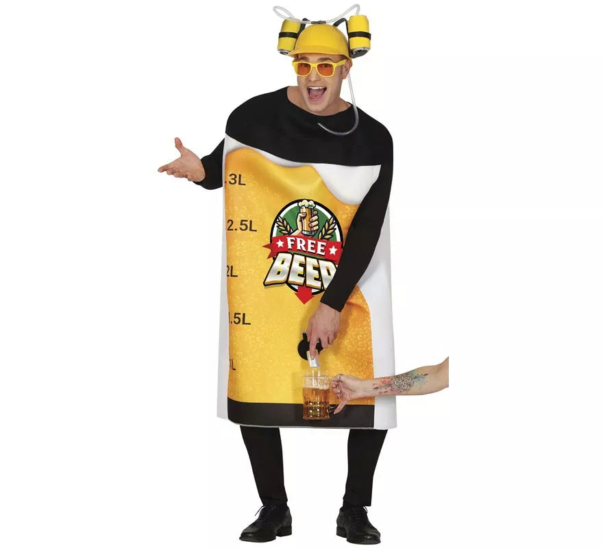 Disfraz de Cerveza Gratis para hombre