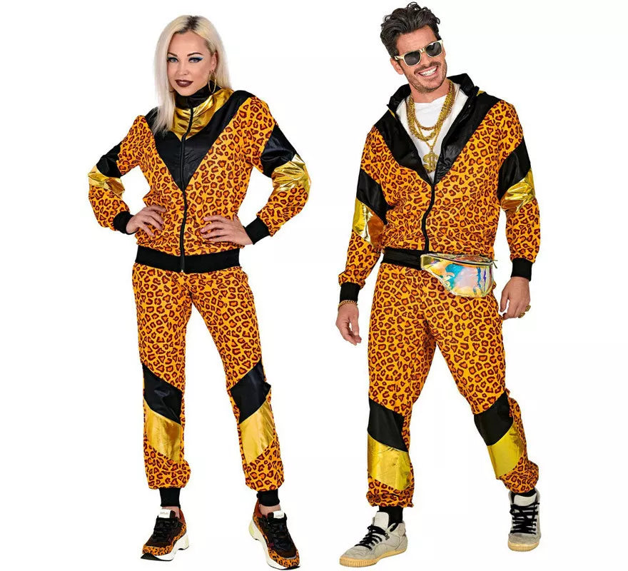 Translation missing: pt-PT.Disfraz de Chándal de Shop Leopardo Años 80 para mujer