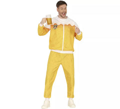 Traje de treino masculino da equipe de cerveja