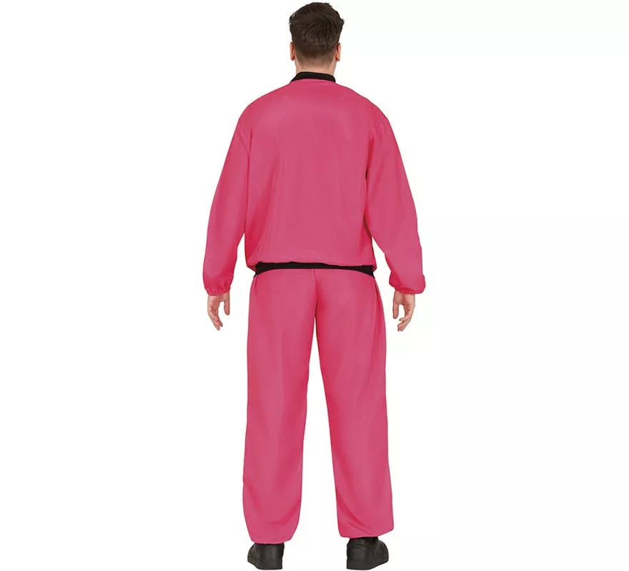 Translation missing: pt-PT.Disfraz de Chándal fucsia neón para hombre