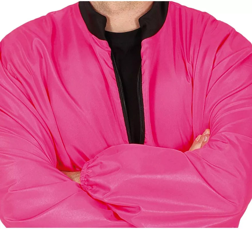 Translation missing: pt-PT.Disfraz de Chándal fucsia neón para hombre