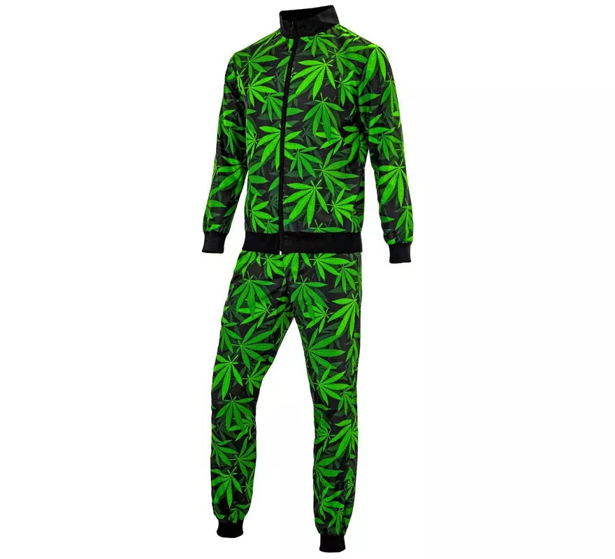 Translation missing: pt-PT.Disfraz de Chándal Party Fashion Marihuana para adulto