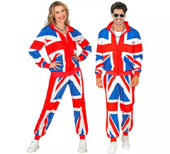 Fato de treino neon Party Fashion UK para adulto