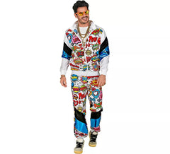 Fato de treino masculino estampado Pop Shell